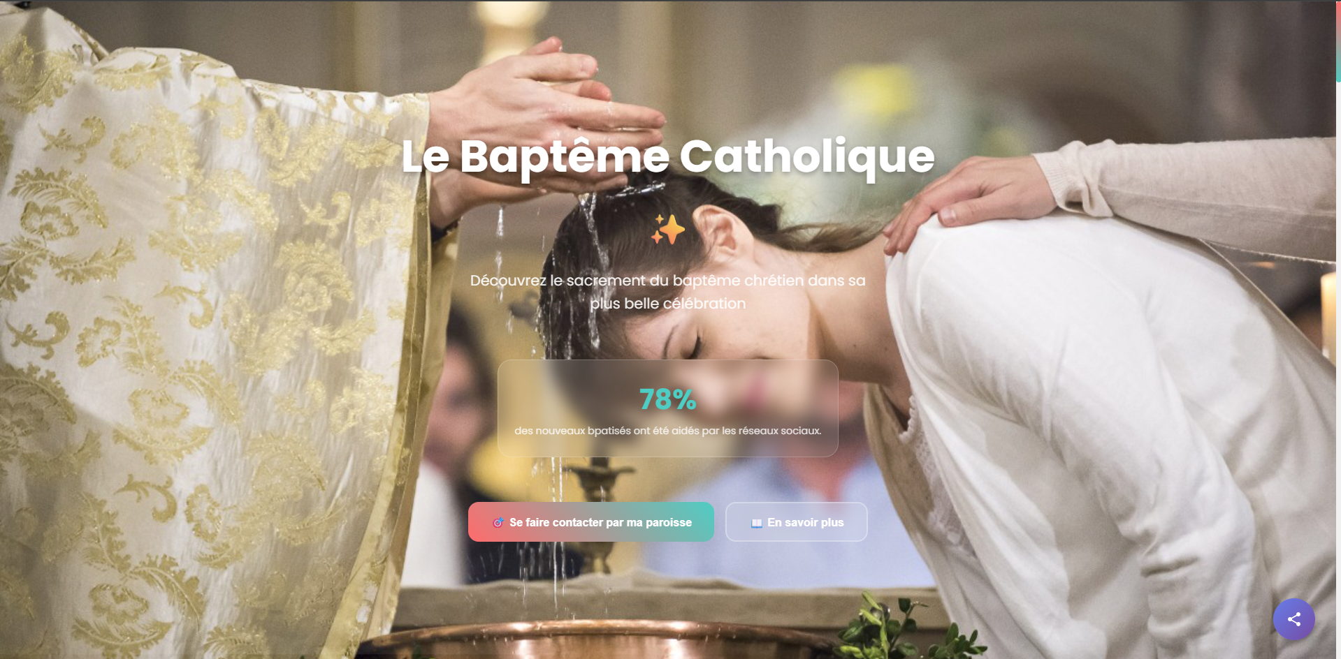 Le Baptême Catholique